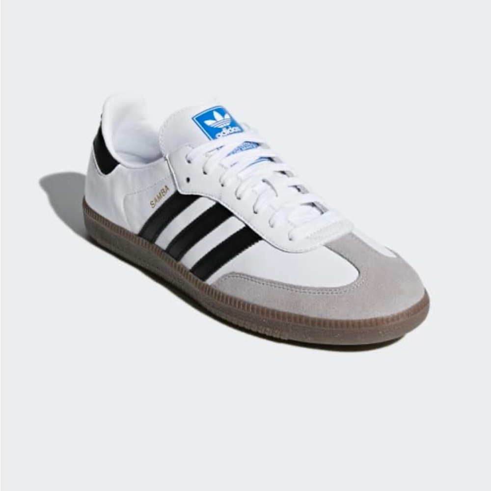 NWT Adidas Samba OG Sneakers White Size Men 6.5/Women 7.5 - Picture 5 of 16